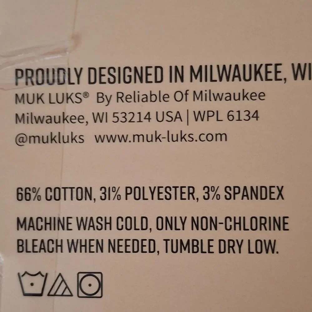 Muk Luks L Mini Crew Socks 2 Pair Pack Cushioned Non-Slip Yoga Colors vary !